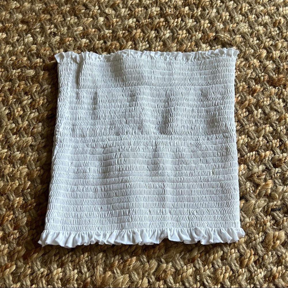 H&M White Tube Top